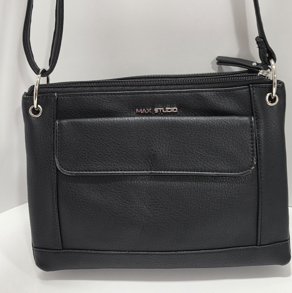 Max Studio Black Crossbody Bag